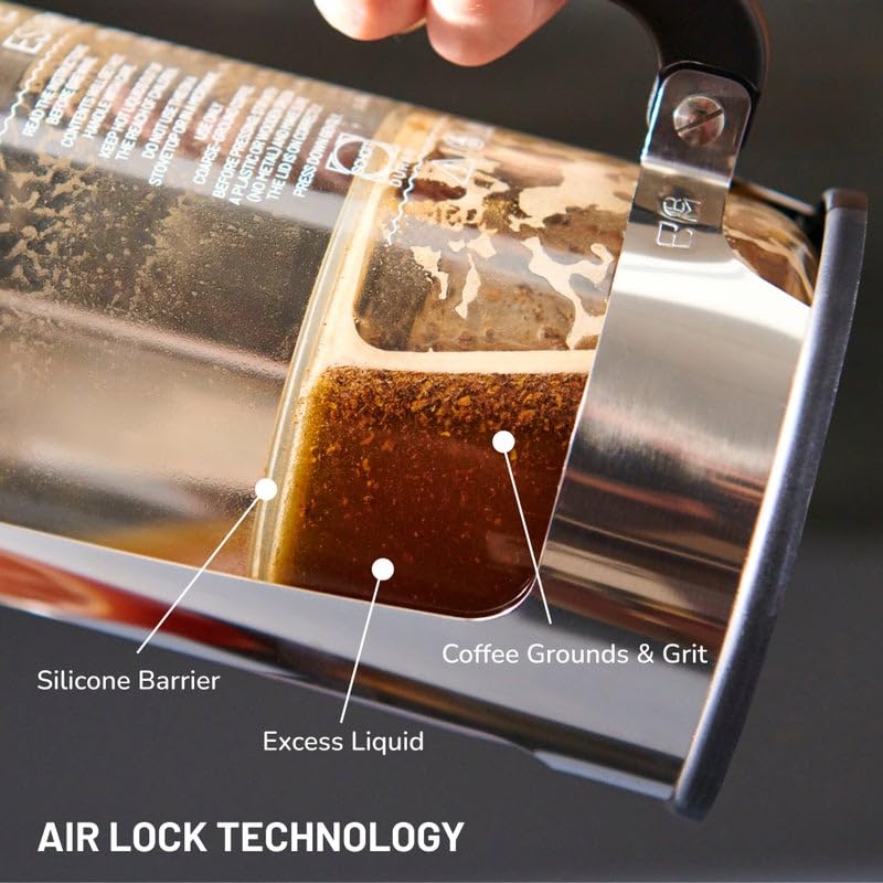 ESPRO P6 French Press Double Walled Stainless Steel Insulated Coffee and Tea Maker, Keep