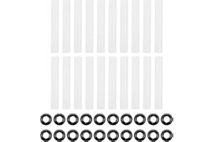 GWNOWZZET Garage Door Hinge Quiet Roller Sleeves Quantity of 20