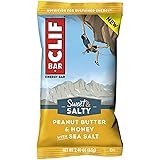 Clifbar Clif Bars - 12 Pack Peanut Butter and Honey w/Sea Salt, One Size
