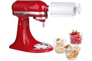 KLTCHONALD Ice Shaver Attachment for KitchenAid Stand Mixer,Kitchen Aid Attachment for Mixer,Ice Shaver Attachment,High Production Shave Ice Machine Snow Cone Machine with Replaceable 8 Ice Molds