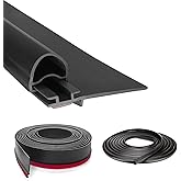 RV Slide Out Black Rubber 018-312-EKD D Seal Wiper 1" x 15/16 Inch x 35' 018-341 1/2 x 2.75 Inch x 35' Base Seal Stripping fo