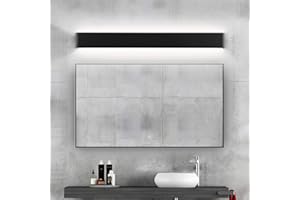 Ralbay Modern Black Bathroom Vanity Light 32.6inch Vanity Light for Bathroom 30W Up and Down Indoor Wall Lighting Fixtures Natural White 4000K