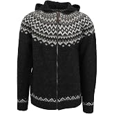 ICEWEAR Skjaldbrei&eth;ur Hooded Wool Sweater
