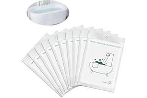 YTZJ DIRECT 10-Pack Quality Bathtub Cover Liner Disposable Travel Bathtub Plastic Bag Portable Leak-Proof, Large Thickened Bath Tubs Lining Film for Home Hotel Bathtubs (102 x47 Inch), Each Individually Packaged
