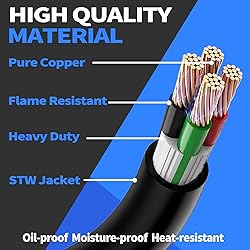 FROSTYRIDER 4 Prong 30 Amp Generator Extension Cord