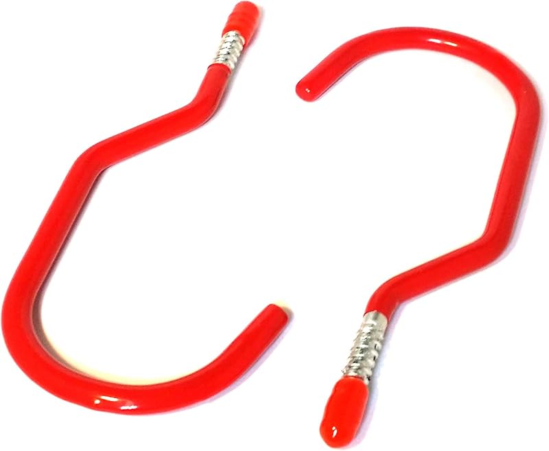 Marksman 2x 6 Bike Hanging Hooks Garage Shed Storage LADDERS Tools Bicycle