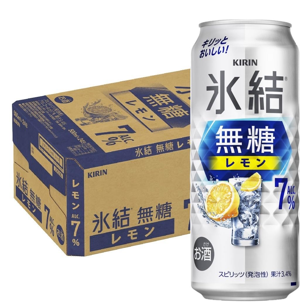 キリン 氷結 無糖レモン Alc.7% 500ml×24本商品画像