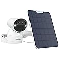REOLINK Argus Track, 4K Solar Security Camera, Wireless Outdoor Camera, Pan & Tilt, Auto Zoom Tracking, 2.4/5GHz WiFi, 8MP Color Night Vision, AI Detection, No Extra Fee, Home Hub Compatible