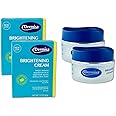 Dermisa Brightening Cream with 4 Natural Botanical Extracts | Helps to Brighten and Hydrate Skin | Contains Kojic Acid, Licorice Extract, Arbutin and Indian Gooseberry (AMLA) | 1.5 OZ | Pack of 2