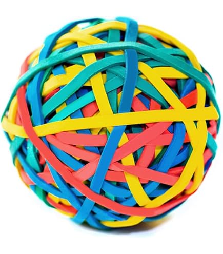 Lot De 100 Élastiques Pour Tours De Magie - Rechange Pièces Pliantes & Accessoires Magiciens | Caoutchouc Résistant
