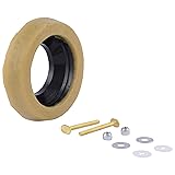 Eastman 40007 Toilet Bowl Wax Ring Set, 4 inch x 3