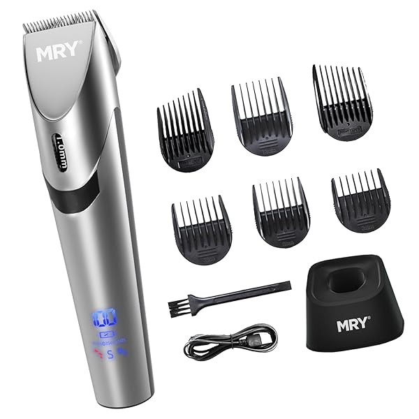 MRY CORDLESS HAIR CLIPPERS FOR BARBER CLIPPERS PROFESSIONAL...
