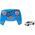 Hot Wheels R/C 1:64 Scale Rechargeable Radio-Controlled Racing Cars for Onor Off-Track Play, Includes Car, Controller & Adapter for Kids 5 Years Old & Up