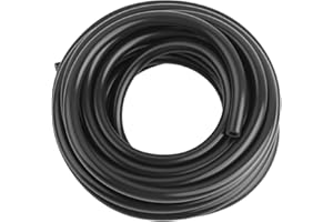 10Ft ID 1/8" Vacuum Hose Automotive,High-Temperature Silicone Vacuum Lines Automotive with Max 130PSI,Flexible Vacuums Tubing