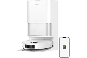 DREAME L40 Ultra Gen 2 Robot Vacuum and Mop with 25,000Pa Suction, Extendable Side Brush and Mop, All-in-One Self-Cleaning Do