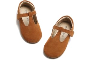 Otter MOMO Toddler Little Girls Oxford Shoes Mary Jane Flat T-Strap School Uniform Party Dress Shoes