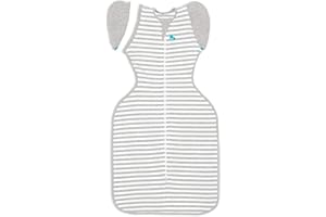 Love To Dream Swaddle UP 50/50 Transition Bag, Patented Zip-Off Wings, Gently Help Baby Safely Transition from Being swaddled