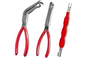 WAMEIJU 3 PCS Electrical Disconnect Pliers for Cars, Electrical Connector Separator Tool and Automotive Electrical Connector Pliers