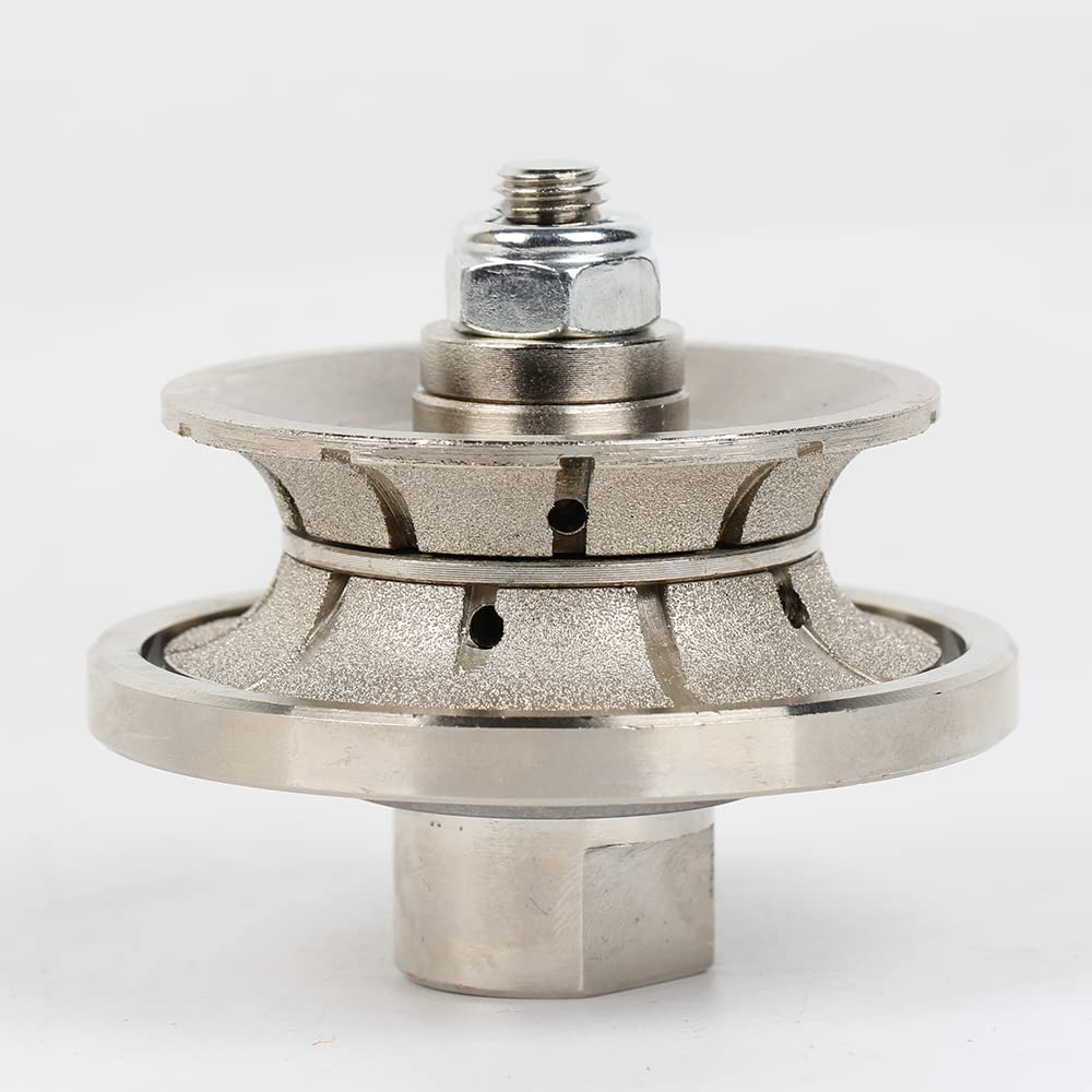 Raizi V Full Bullnose Diamond Hand Profiler/Router Bits for Granite Countertop