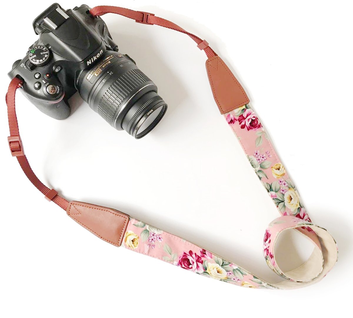 Alled Camera Strap, Removable Shoulder Neck Strap Quick Release Shoulder Strap for All Cameras DSLR Canon Nikon Sony Lumix Olympus Pentax Kodak Vintage Camera Strap