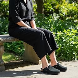 CUSHIONAIRE Hana Womens Clogs | Comfortable Vegan