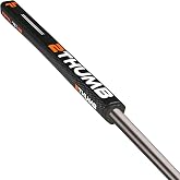 2 Thumb Pistol 7E 26 Golf Putter Grip | High-Quality Golf Grips with V-Back Technology Non-Taper Design | Lightweight, Improves Feedback &amp; Tack Enhances Feel Golf Club Grips | W-26mm x D-25mm - Black