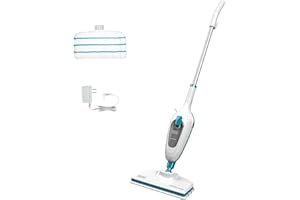 BLACK+DECKER Steam Mop, White (HSM13E1)