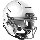 Schutt F7 AiR Youth Elite Football Helmet (Virginia Tech 5-Star Helmet) | Lightweight, Protective Football Helmet for Youth Football and Middle School, Titanium Facemask and Oakley Visor Included