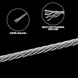 Thinp Stainless Steel Adjustable Hanging Wire 2m 1.5mm Holds 20kg view 5