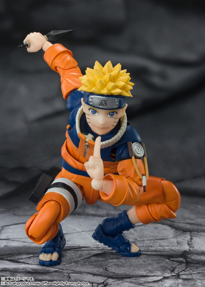 TAMASHII NATIONS - Naruto - Naruto Uzumaki -The No.1 Most Unpredictable Ninja- S.H.Figuarts Action Figure