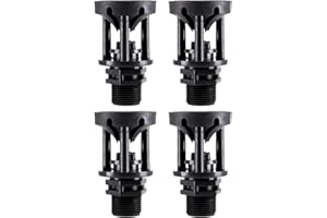 MOONDKIST 4 Pack Wobbler Irrigation Sprinkler, 1/2 inch Water Saving Wobbler Sprinkler Head, 46 to 79 ft Spray Distance Garden Wobblers for Irrigation Medium Lawn, Yard and Areas