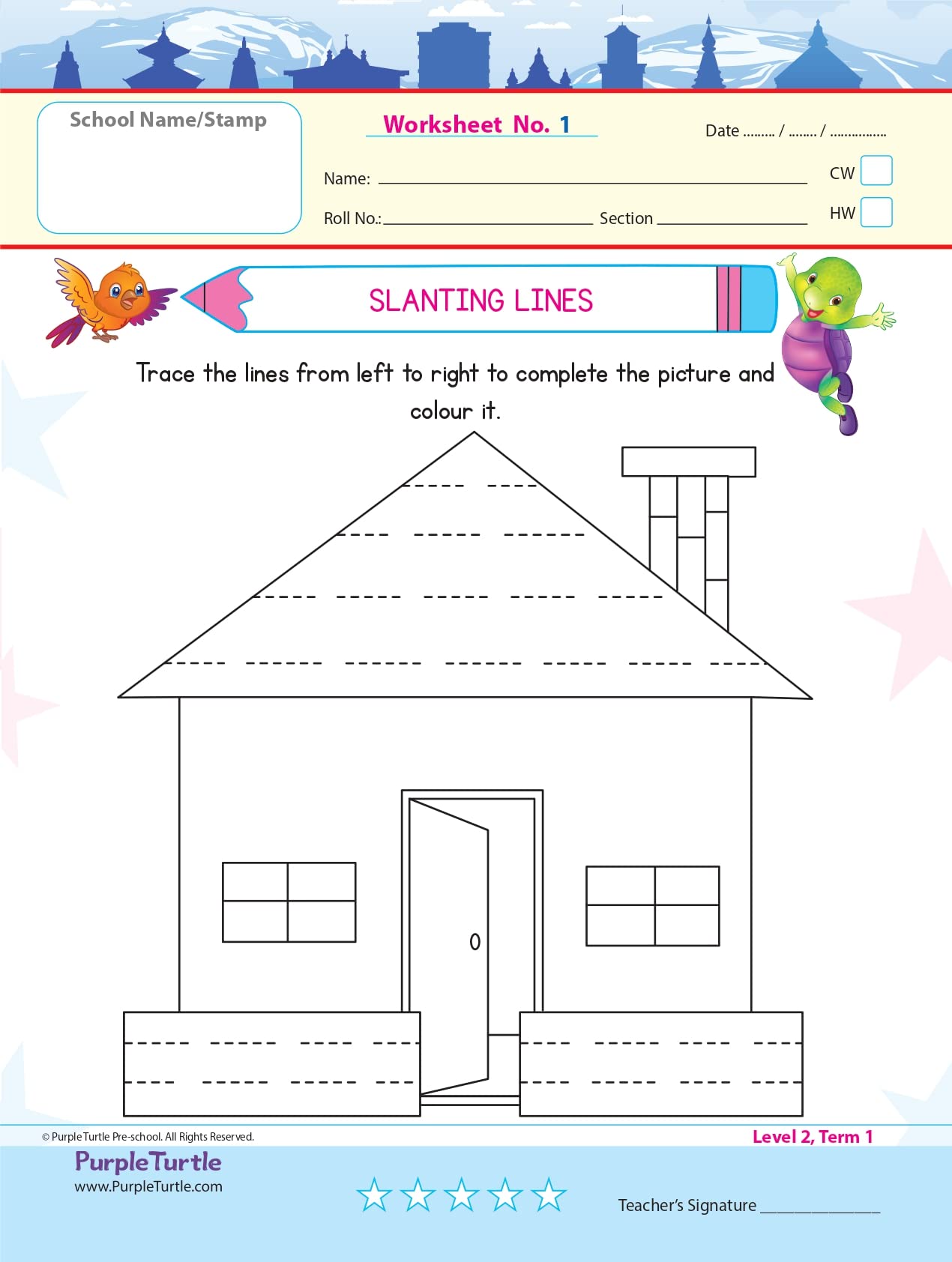 buy purple turtle worksheets for lkg english maths evs 100 worksheets 100 pages 50 leaves for early learning book online at low prices in india purple turtle worksheets