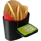 Vent N' Door Caddy and Sauce Caddy Combo Pack – French Fry Holder – Holds Fries, Sauce & More - Connects to Vent and Door – J