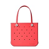 BOGG BAG - Medium Tote - Coral Me Mine, White