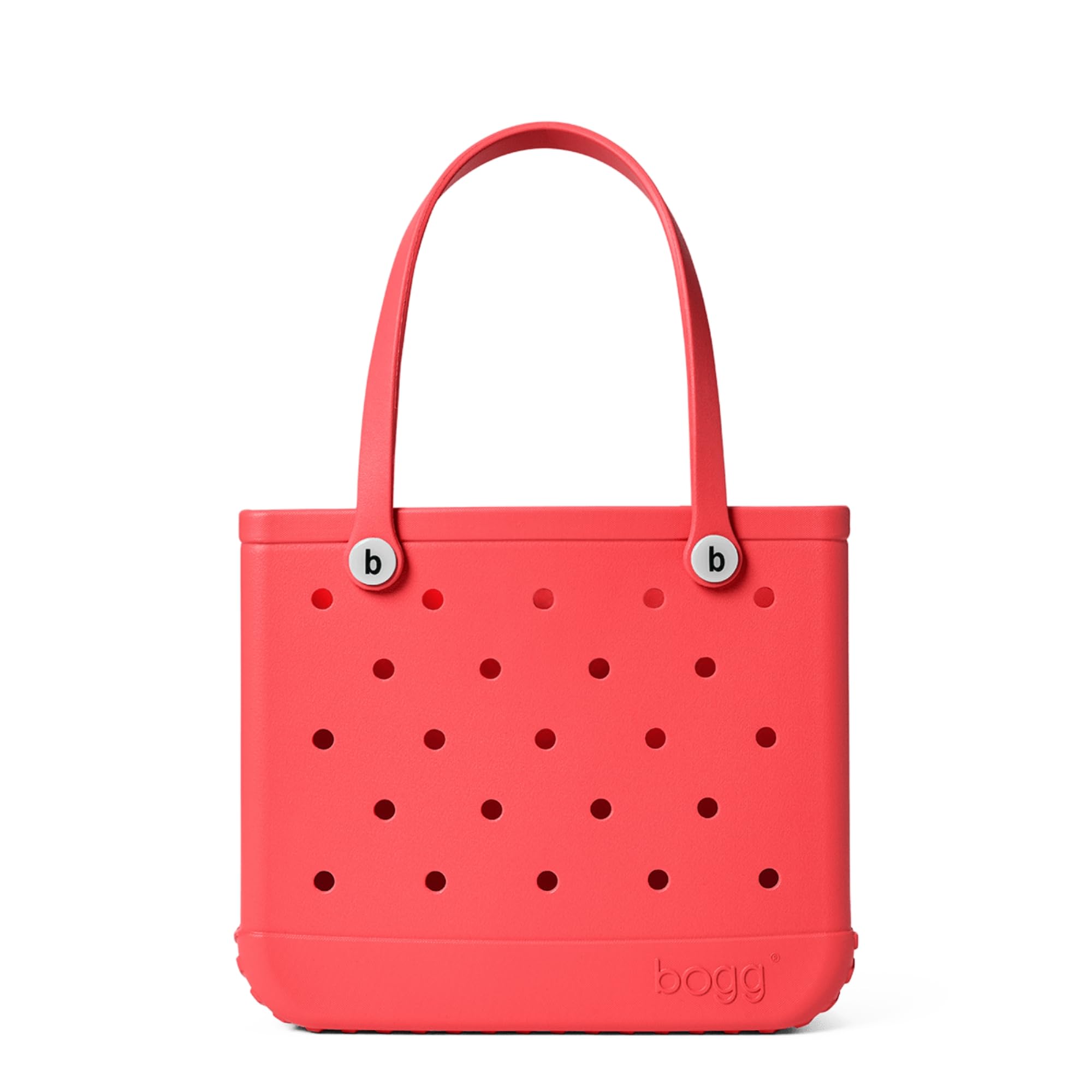 BOGG BAG - Medium Tote - Coral Me Mine, White