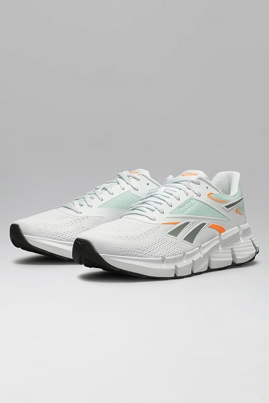 Baskets Zig DYNAMICA 6 pour Homme, FTWR White/Tranquil Teal/Atomic Tanger, 43 EU