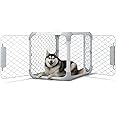 DIGGS Evolv Dog Crate - Slim, Durable Dog Kennel with Removable Ceiling Panel and Modular Design - Safe, Stylish, and Convenient (Ash, Medium)