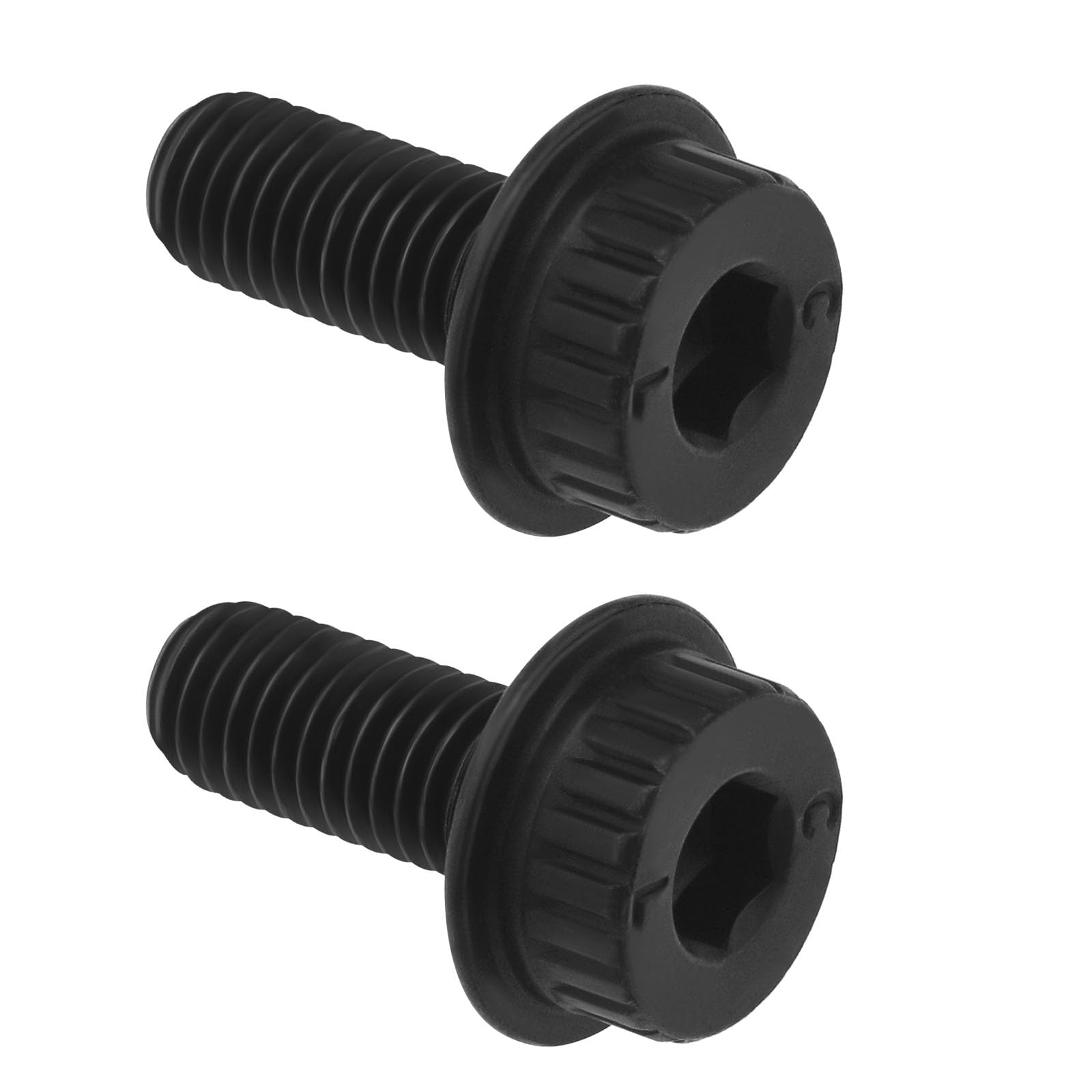 SG Store 2Pcs Circular Saw Blade Bolts N600011 Screw Clamp Bolt Compatible with DeWalt Miter Saw DWS716XPS DWS715 DWS779 DWS713 DCS361M1, Black