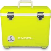 Engel 19qt Leak-Proof, Air Tight, Drybox Cooler and Small Hard Shell Lunchbox for Men and Women