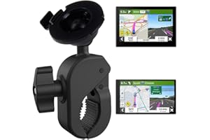 Ranyi Adjustable Marine Motorcycle Bike Mount Handlebar Mount Compatible with Garmin Drive 53 52 51 60 61 GPS Navigator/Garmi