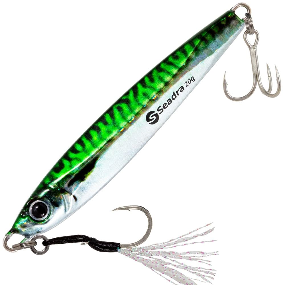 Seadra Aqua-Bullet Bait Fish Casting Jig (Green Mackerel, 20gm - 67mm)