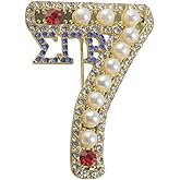 CENWA Sorority Brooch Pin Sorority Gift Sorority Jewelry Gift