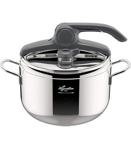 Lagostina Irradial Control Lagoeasy'Up snelkookpan, 3,5 l, roestvrij