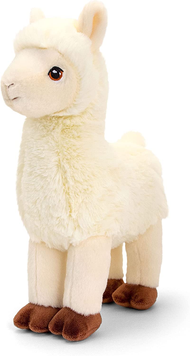 Deluxe Paws Plush Cuddly Soft Eco Toys 100% Recycled (Llama)