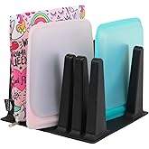 Nordic By Nature Silicone Drying Rack for Reusable Bags - Snack & Sandwich Storage Bag Organizer and Bottle Drying Rack (Black Onyx)