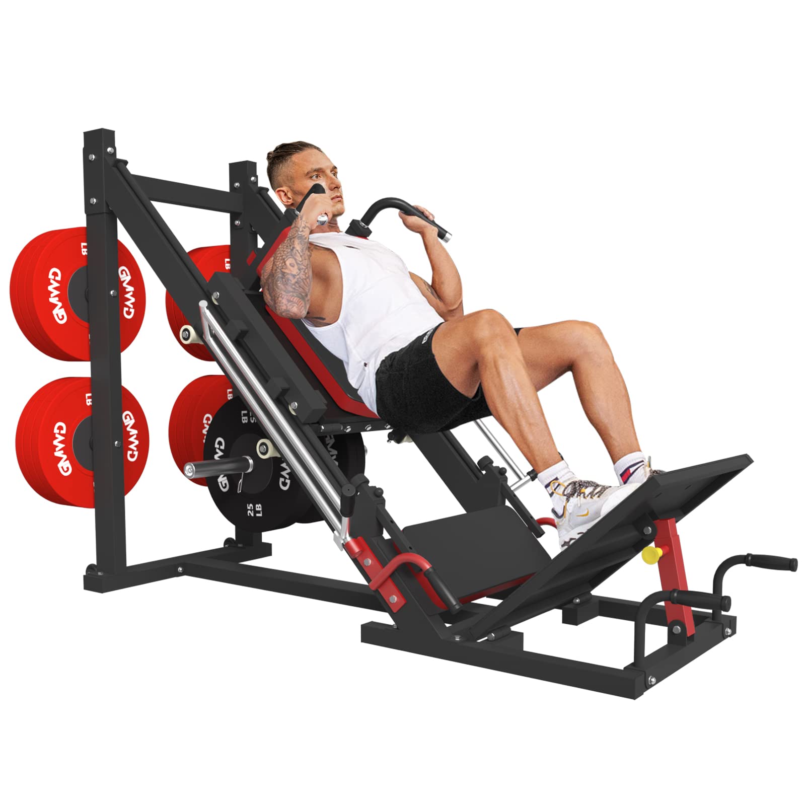 Mua GMWD Leg Press Hack Squat Machine, Hip Sled Combo for Home Gym ...