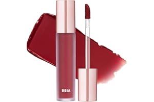 BBI@ BBIA BBIA Last Velvet Tint - Soft & Creamy Matte Finish Lip Stain, Blur Effect with Velvety Texture, Long-Lasting, High Pigment, Lightweight, Non-Drying, Vegan, Korean Lip Makeup (V03 EXTRA RED)