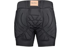 BenKen 3D EVA Padded Short Pants Hip Butt Protection Ski Butt Guard Crash Pants Protective Gear