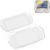 VOUPRONGZY Transparent Hard Case Cover for Sony PSP GO Protective Hard Clear Shell Case for PSP GO Replacement