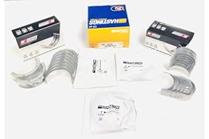 IE PARTS GROUP Piston Rings Set with Rod and Main Bearing Sets Compatible with 1999-2015 Chevy GM 4.8L & 5.3L LS Engines